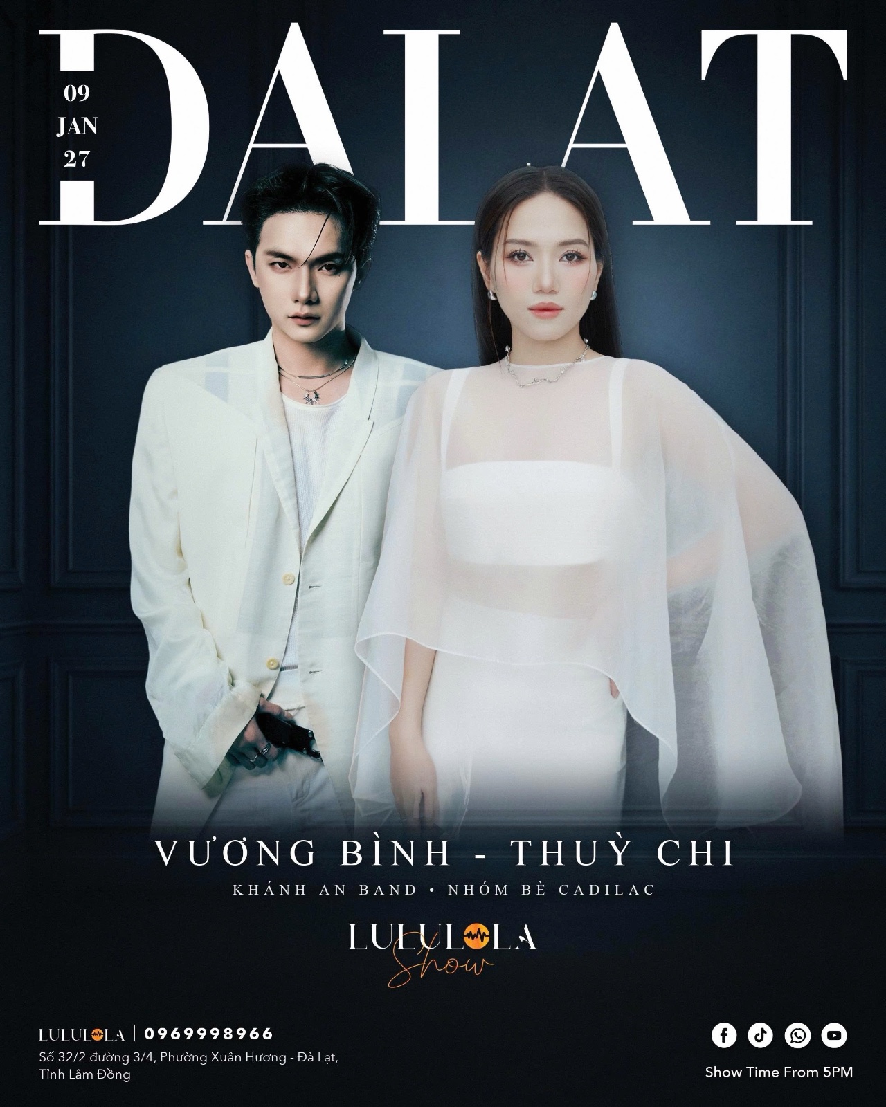 Poster Thuỳ Chi & Vương Bình